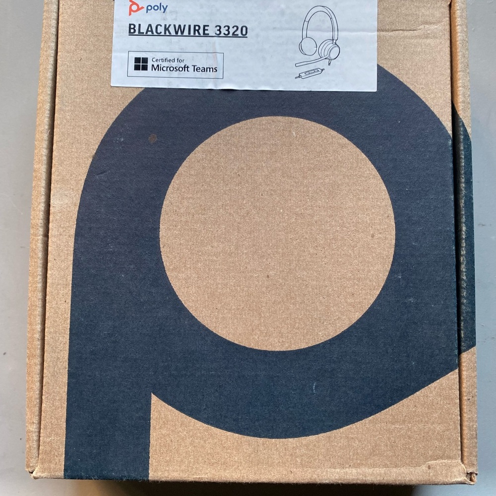 POLY Blackwire USB Stereo Headset